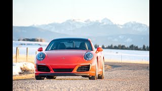 Lava Orange Porsche 911 (991.2) Sunset Drive