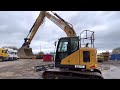 2021 sany sy155 excavator entered into auction