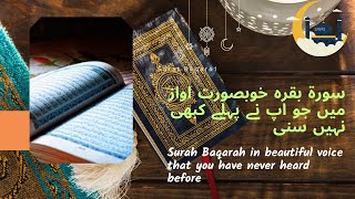 Surah Al-Baqarah Complete| Sheikh Abdul Rahman Yunus (HD) amazing voice of the Holy Quran |prat .1 |