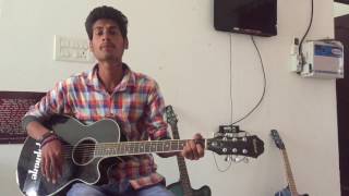 Dassi na mere baare / punjabi song guitar cover / Rishab rajput ( music maniac jammu student )