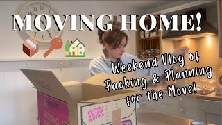 Moving Home Diaries - Planning, Packing \u0026 Home Declutter. Family of 4 Weekend Vlog. Moving Home UK