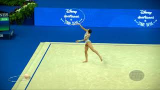 BEREZINA Polina (ESP) - 2017 Rhythmic Worlds, Pesaro (ITA) - Qualifications Hoop