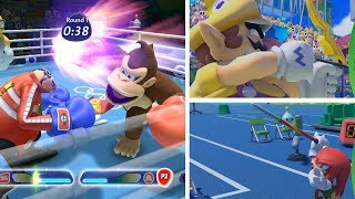 Mario and Sonic at The Rio 2016 Olympic Games #Boxing and Archery and Javelin (3player)