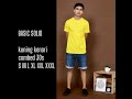 kaos polos basic solid 30s