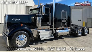 2000 KENWORTH W900L - 852633 - SOLD