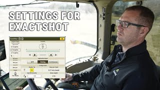 John Deere ExactShot Setup