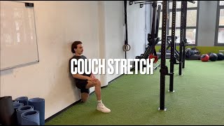 Couch Stretch  / Stretching Übung / Vorderer Oberschenkel