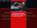 Ukraine tennis star refuses to shake hands with Russian, Belarusian players | News 60°