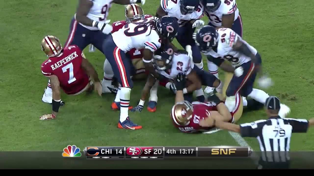 NFL Bears Vs 49ers SNF 9/14/14 Highlights - YouTube