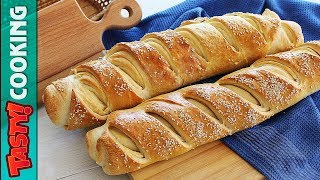 French Baguette Recipe 🍞 How To Make Homemade French Bread Baguette 🍞 Tasty Cooking Recipes