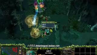 【dota解说】中单炫酷影魔加超高智力沉默！【小乖dota解说】