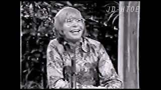 1973- John Denver - Tonight Show hosting Werner Erhard interview only