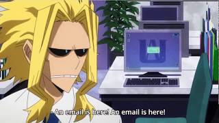 All Might - Mail is here (Mairu Ga kita) - Boku No Hero Academia