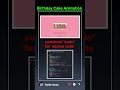 ❤️‍🔥Birthday cake animation using html and css | code buzz | web development | #coding