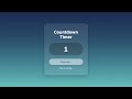 How To Create Countdown Timer With HTML, CSS & JavaScript