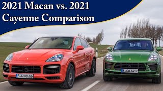 Porsche Macan - 2021 Macan Vs. 2021 Cayenne Comparison
