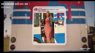 MY OLD NAVY SUMMER 2022 COMMERCIAL - Not another dance commercial 😂