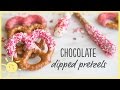 EAT | Chocolate Dipped Pretzels EAT | Chocolate Dipped Pretzels