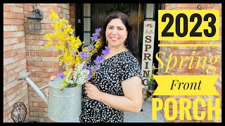 2023 Spring Front Porch Decorating Ideas 🌼 Spring Decorating 🌼 Spring Decor 🌼 Decorate with Me 🌼