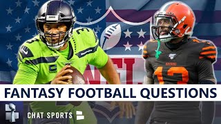 NFL Fantasy Football: Week 1 Rankings, Start/Sit, Sleepers, Busts, Fantasy Advice + News & Rumors