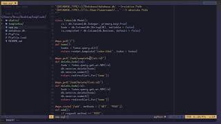 Doing CRUD Operations in flask using Flask_sqlalchemy