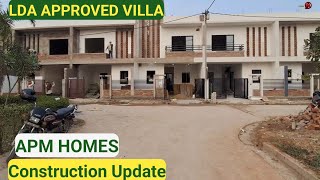 Apm Homes, Lda Approved Villa,Construction update,Raebariely Road Lucknow,Call:6393545456