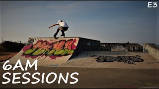 4 CHALLENGES \u0026 A SMASHED HIP! - 6am Sessions #3 Great Yarmouth Skatepark - Inline Skating