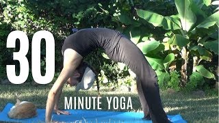 30 Minute Yoga to Lengthen \u0026 Strengthen - Yoga with Christa