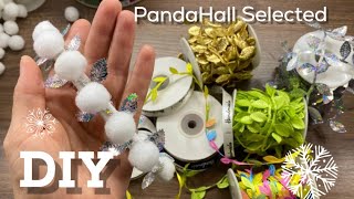 ❄️Зимний ободок❄️Обзор МАТЕРИАЛОВ PandaHall Selected