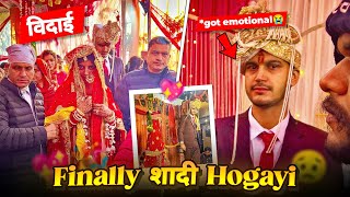 FINALLY !!! Me And my bestfriend Got MARRIED | Rupali ki vidai | I also Cried