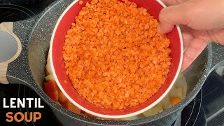 How to Make Egyptian Lentil Soup! Vegetarian! Easy \u0026 Nutritious Recipe!