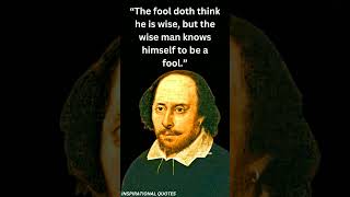 William Shakespeare’s Best Quote for you🔥| Inspirational quotes #inspirationquotes #quotes