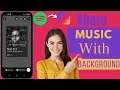 How To Share Spotify Music On Instagram Story With Background