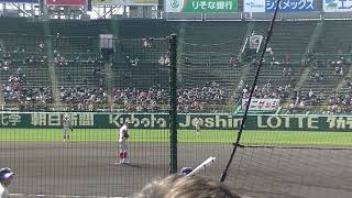 智弁　西村王雅 くん投球フォーム【93回選抜甲子園 智辯学園 対 大阪桐蔭2021年3月23日】