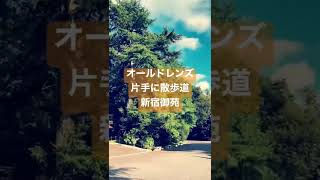 オールドレンズ片手に散歩道新宿御苑