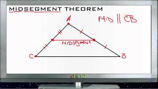 Midsegment Theorem: Lesson (Basic Geometry Concepts)