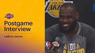 Lakers Postgame: LeBron James (3/11/22)