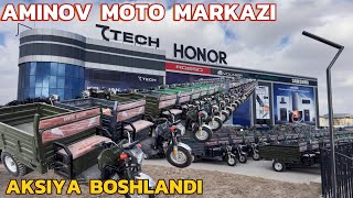 AMINOV MOTO MARKAZI 🔥 KATTA AKSIYA MURAVEY+SKUTER+TELEVIZOR+VELASIPED VA BARABAN SHOSHILING