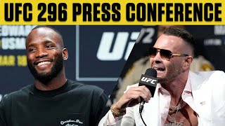 UFC 296 Pre-Fight Press Conference | ESPN MMA