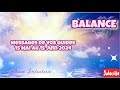 BALANCE - Messages de Vos Guides - 15 Mai / 15 Juin 2024: On apprend sur soi