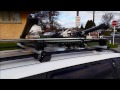 cruz ski snowboard carrier xl loading demonstration