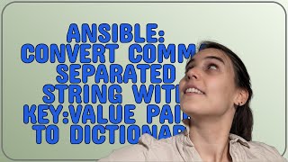 Ansible: Convert comma separated string with key:value pairs to dictionary