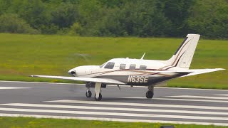 Piper PA-46-500 Malibu Meridian Takeoff [4K Video]