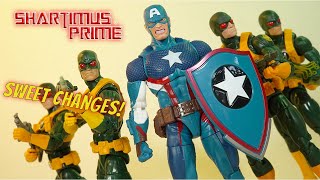 Sweet Changes! - Marvel Legends Secret Empire Captain America Walmart Exclusive