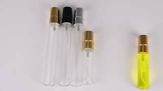 2ml 3ml 5ml 10ml glass perfume bottles with sprayer