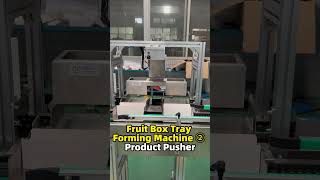 Fruit Box Tray Forming Machine ② Product Pusher