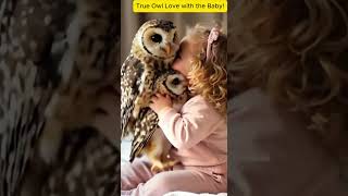 Cute Owl and Baby Moment 🦉💖 | AI Art