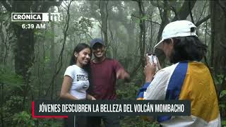 Jóvenes descubren la belleza del Volcán Mombacho en un emocionante recorrido