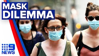 Coronavirus: Workers avoid offices because of mandatory mask rules | 9 News Australia