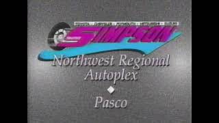 Simpson of Tri Cities Northwest Regional Autoplex Pasco 1996 TV Commercial